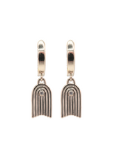 Load image into Gallery viewer, Delphi's Arch Drop Earrings
