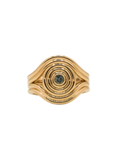 Load image into Gallery viewer, Eye of Athena Signet Ring