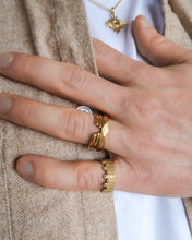 Load image into Gallery viewer, Phoenician Faceted Eternity Ring