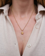 Load image into Gallery viewer, Petite Phoenix Flame Pendant - 14k Brazilian Rutilated Quartz
