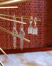 Load image into Gallery viewer, Eye of Athena Drop Earrings