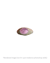 Load image into Gallery viewer, Mycenaean Pebble Signet—California Bubblegum Pink Tourmaline