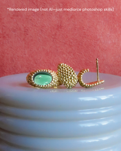 Load image into Gallery viewer, Mycenaean Pebble Signet—Afghan Seafoam Tourmaline