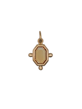 Load image into Gallery viewer, The Fates Necklace - 0.94ct Portrait Cut Orange Sapphire
