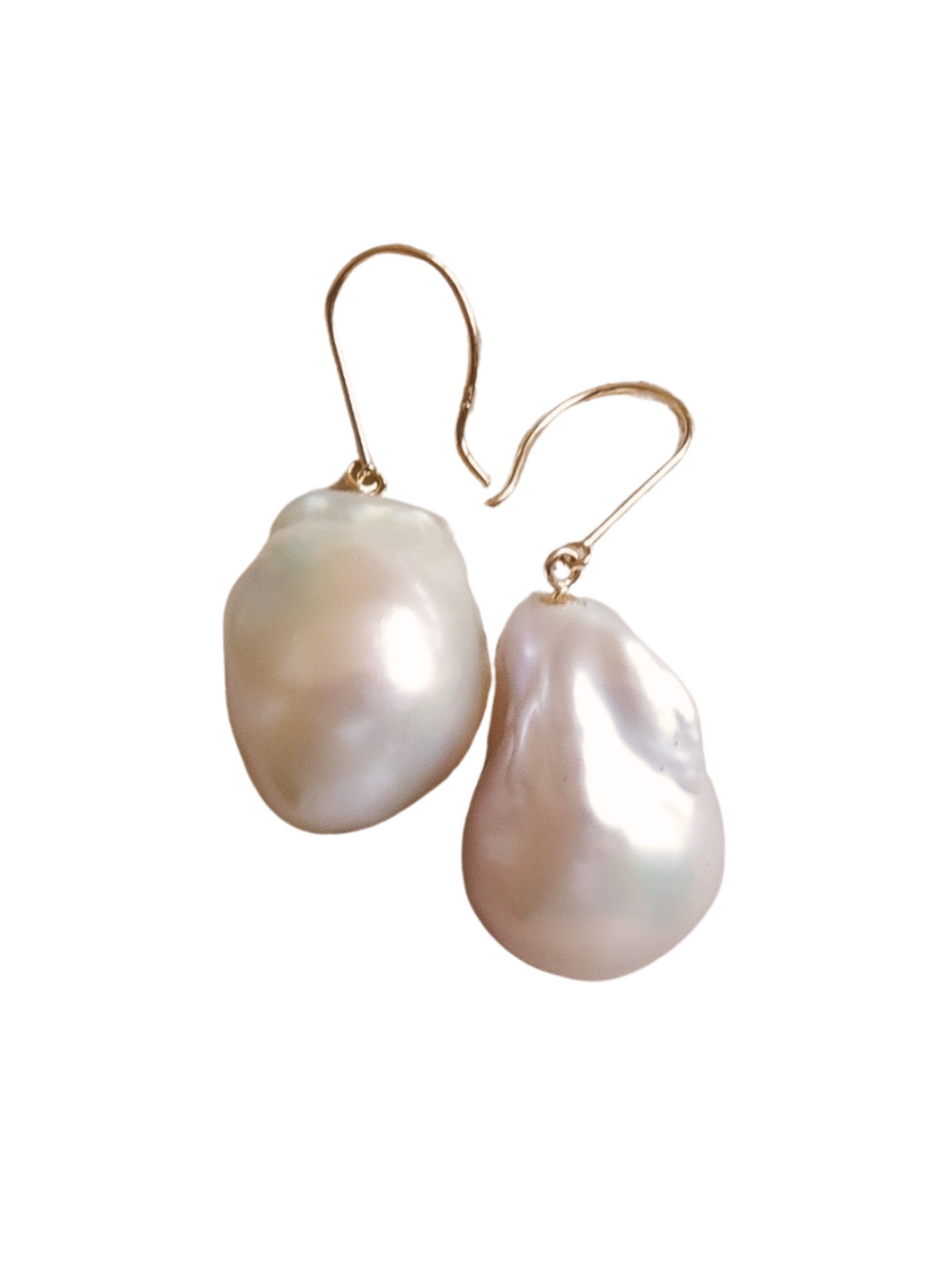 Aphrodite's Tears Baroque Pearl Drop Earrings