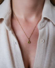 Load image into Gallery viewer, Petite Phoenix Flame Pendant - 4mm Malawi Yellow Tourmaline
