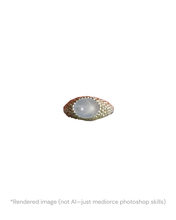Load image into Gallery viewer, Mycenaean Pebble Signet—Ceylon Grey Star Sapphire
