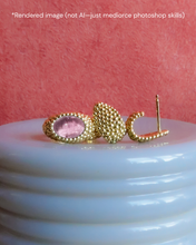 Load image into Gallery viewer, Mycenaean Pebble Signet—California Pink Tourmaline
