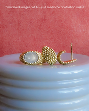 Load image into Gallery viewer, Mycenaean Pebble Signet—Ceylon Grey Star Sapphire
