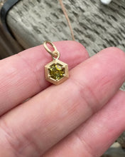 Load and play video in Gallery viewer, Petite Phoenix Flame Pendant - 4mm Malawi Yellow Tourmaline
