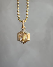Load and play video in Gallery viewer, Petite Phoenix Flame Pendant - 14k Brazilian Rutilated Quartz
