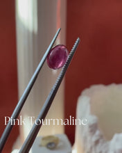 Load and play video in Gallery viewer, Mycenaean Pebble Signet—African Dark Pink Tourmaline

