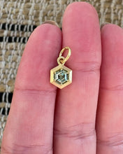 Load and play video in Gallery viewer, Petite Phoenix Flame Pendant - 18k Light Green Montana Sapphire
