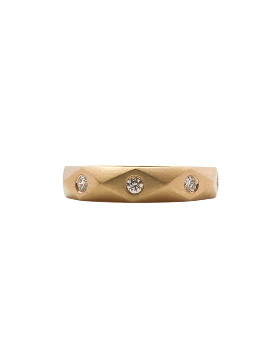 Phoenician Diamond Eternity Ring - 4mm
