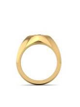 Load image into Gallery viewer, Artemis Signet Ring - 1.14ct Opalescent Diamond
