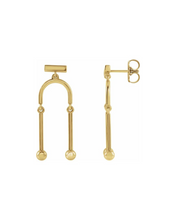 Load image into Gallery viewer, Mobile Arch Drop Earrings
