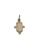 Load image into Gallery viewer, The Fates Necklace - 0.64ct Portrait Cut Yellow Sapphire
