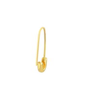 Load image into Gallery viewer, Safety Pin Drop Earrings
