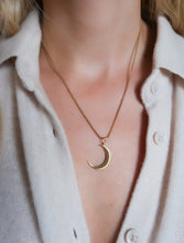 Load image into Gallery viewer, Artemis Crescent Moon Necklace | Olympus Vol. 2
