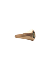 Load image into Gallery viewer, Artemis Signet Ring - 1.03ct Teal Sapphire
